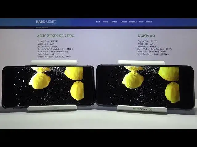 Video thumbnail for Display Comparison ASUS ZenFone 7 Pro vs NOKIA 8.3 | Screen Quality TEST