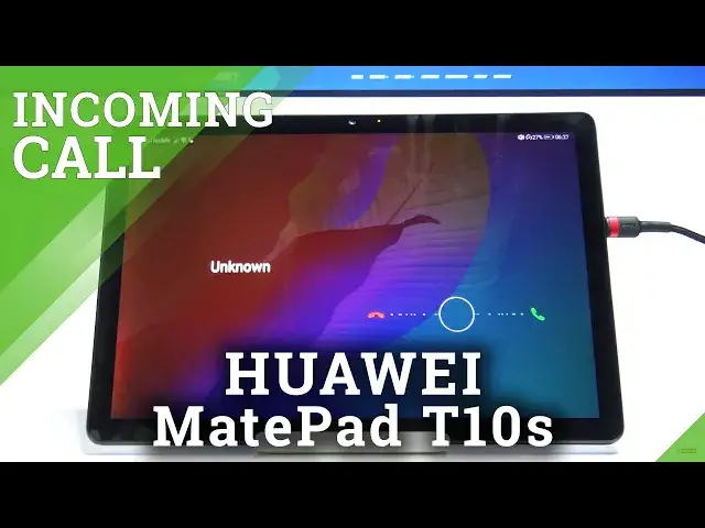 Video thumbnail for Incoming Call in HUAWEI MatePad T10S - Dialer Presentation