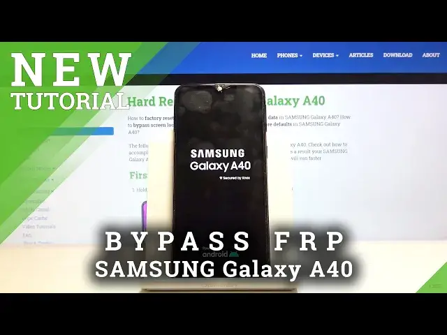 'Video thumbnail for How to Skip FRP in SAMSUNG Galaxy A40 – Bypass Google Verification'