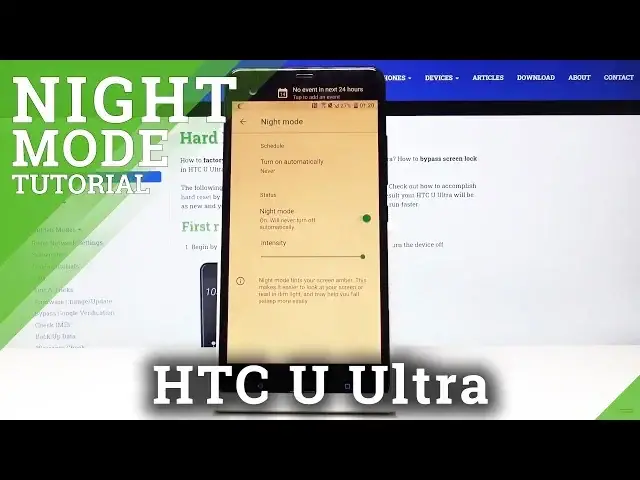Video thumbnail for How to Enable Night Mode in HTC U Ultra – Eye Protection