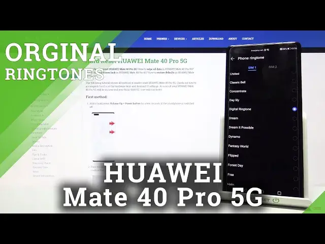 'Video thumbnail for Huawei Mate 40 Pro 5G - Default Ringtones Checkup'