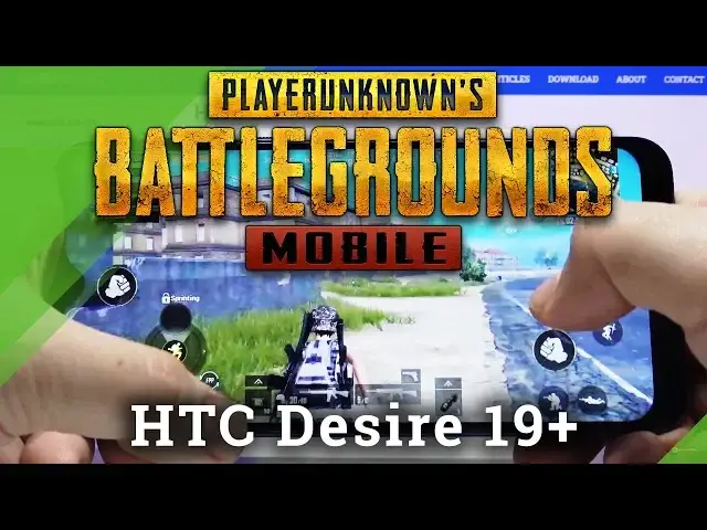 'Video thumbnail for HTC Desire 19+ PuBG Test'