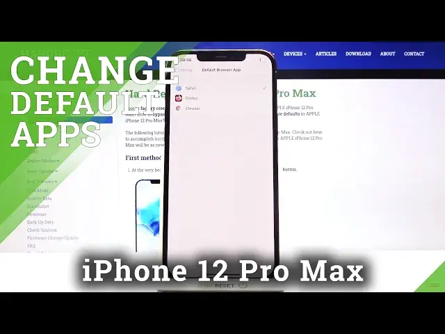 'Video thumbnail for How to Set Up Default Browser in iPhone 12 Pro Max – Change Default Browser'