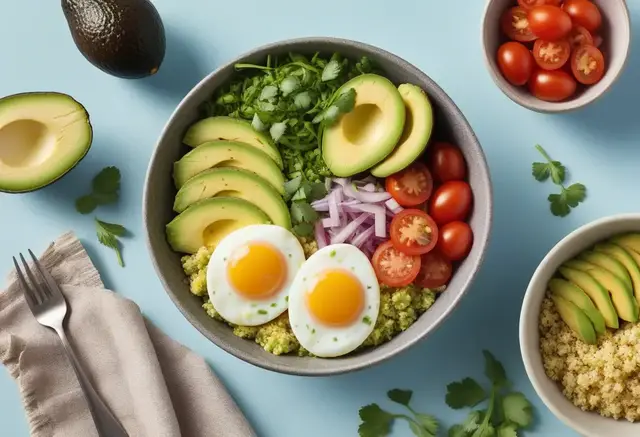 Video thumbnail for Avocado and Egg Breakfast Bowl