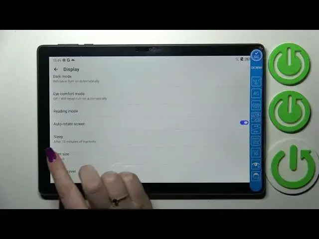 'Video thumbnail for How to Choose Different Sleep Time in ALCATEL 3T 10 4G - Set Up Screen Timeout'