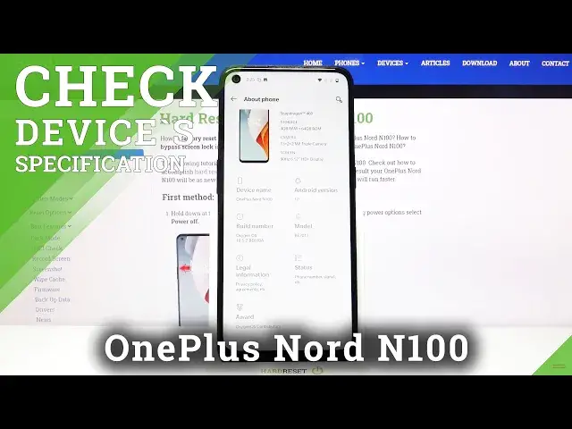 'Video thumbnail for How to Check Device Specifications in OnePlus Nord N100 – Find Phone Info'