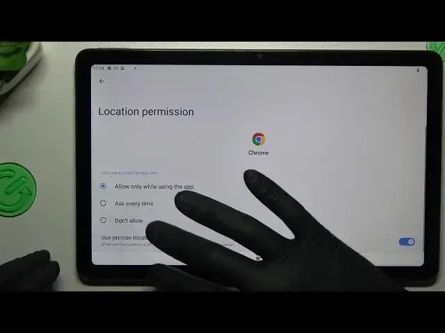 'Video thumbnail for How to Switch On/Off Location Tracking in Apps on Nokia Tab T21 - Manage App Location Permission'
