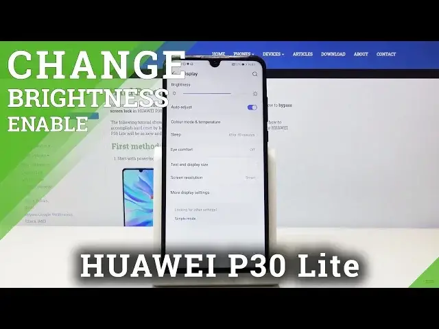 'Video thumbnail for How to Turn On Adaptive Brightness on HUAWEI P30 Lite'