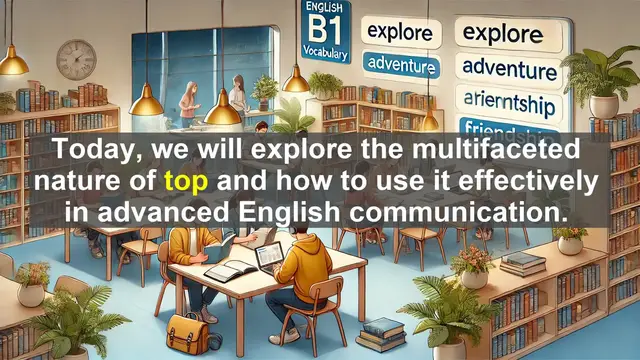 Video thumbnail for 2500 Must Know CEFR B1 Vocabulary - Mastering the Word 'Top': A Comprehensive Guide