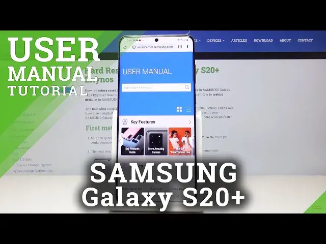 Video thumbnail for User Manual on SAMSUNG Galaxy S20+ | How to Discovery Key Features
