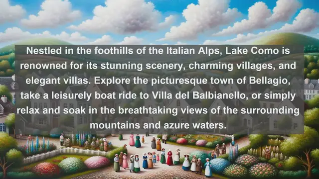 Video thumbnail for Serene Beauty: Top 10 Famous Lakes in Italy Revealed