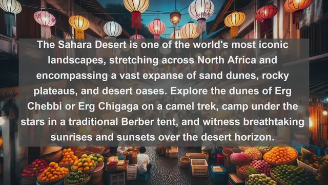 Video thumbnail for Exploring Morocco's Stunning Landscapes: Top 10 Must-See Natural Wonders