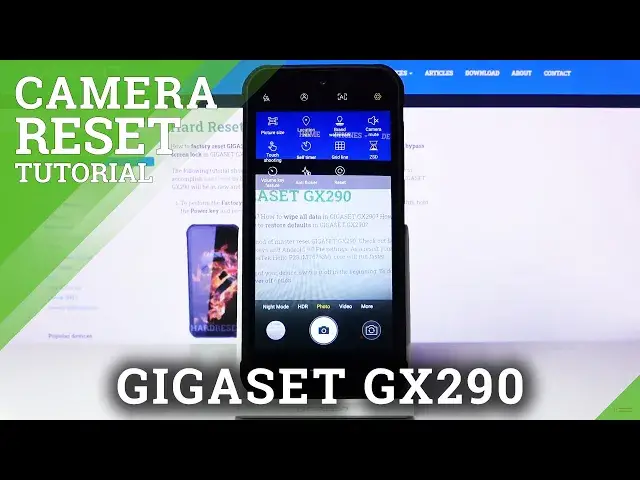Video thumbnail for How to Restore Camera Defaults in Gigaset GX290 - Reset Camera Settings