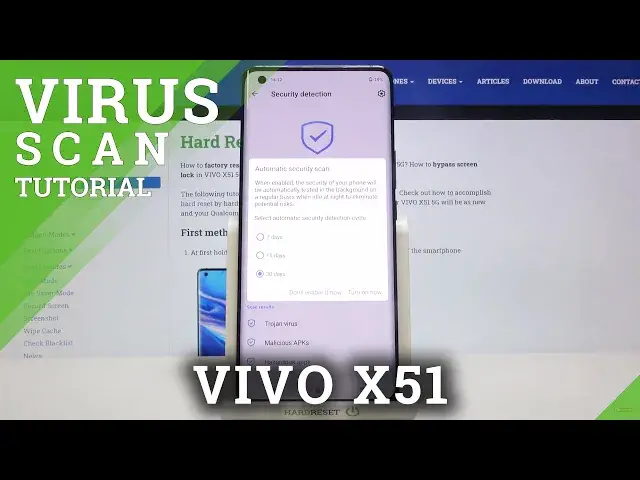 'Video thumbnail for How to Perform Security Scan on VIVO X51 5G – Anti-Virus'