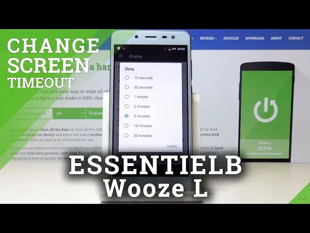 'Video thumbnail for How to Change Screen Timeout in ESSENTIELB Wooze L – Display Setup'