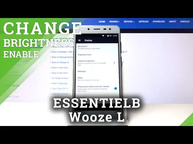 Video thumbnail for Auto-Brightness Option – ESSENTIELB Wooze L and Display Settings