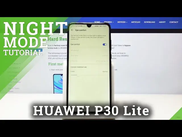 'Video thumbnail for Eye Comfort Mode HUAWEI P30 Lite - Turn On & Off Night Mode'