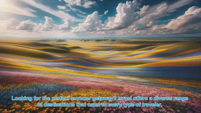 Video thumbnail for Exploring Israel: Top 10 Summer Destinations