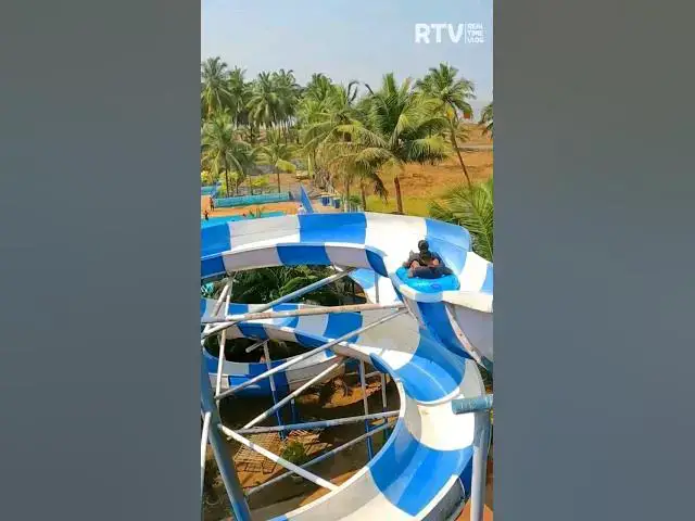Video thumbnail for Water Slides at DreamWorld Water Park Mumbai #waterpark #shorts