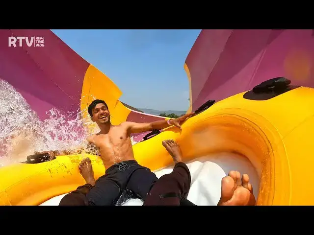 Video thumbnail for Tornado Water Slides at Wet N Joy Water Park - Lonavala