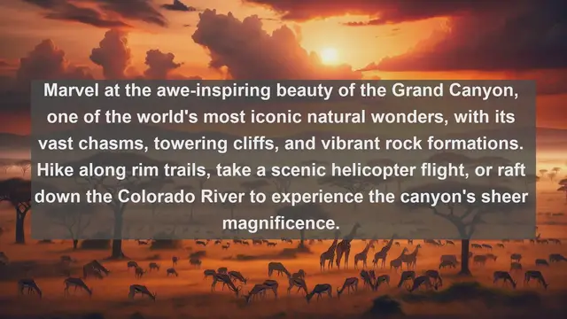 Video thumbnail for Discovering America's Natural Wonders: Top 10 Must-See Landscapes