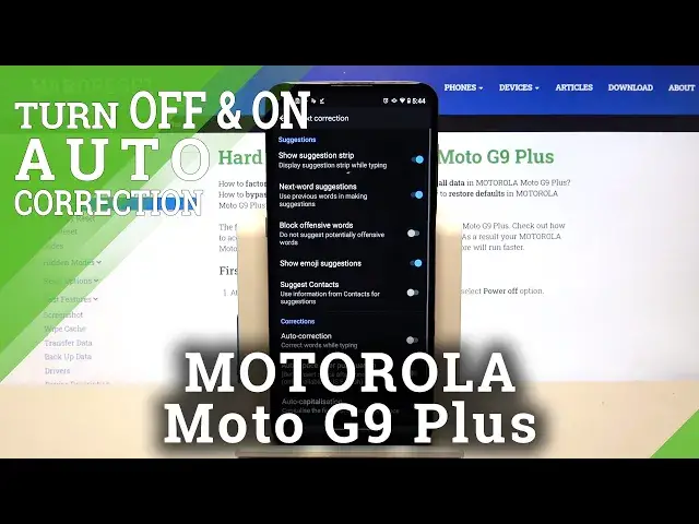 'Video thumbnail for MOTOROLA Moto G9 Plus and Auto-Correction Option – Keyboard Features'