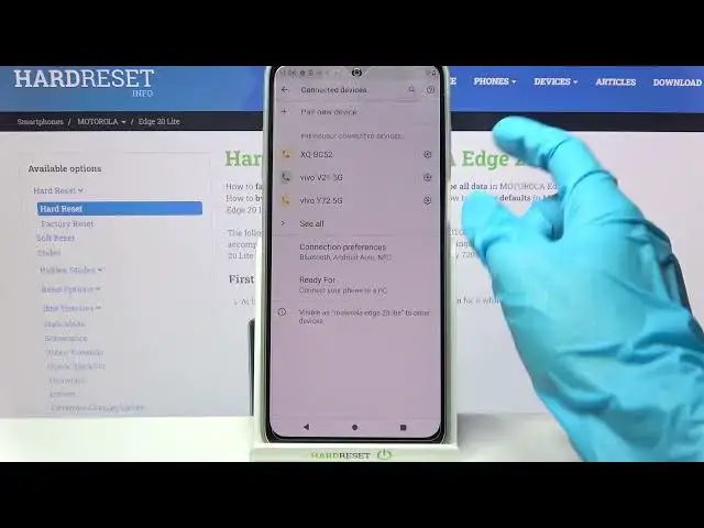 'Video thumbnail for How to Connect Bluetooth Device in MOTOROLA Edge 20 Lite – Join Bluetooth Connection'