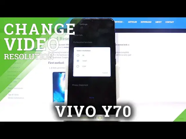 Video thumbnail for How to Change Video Resolution in VIVO Y70 – Video Quality