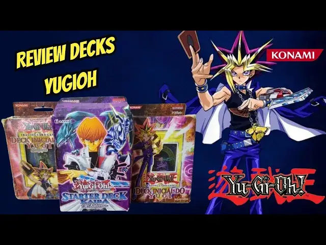 'Video thumbnail for Reviews Decks Lendários Nostalgia Épico YU-GI-OH! Clássico Yugi e Kaiba Konami'