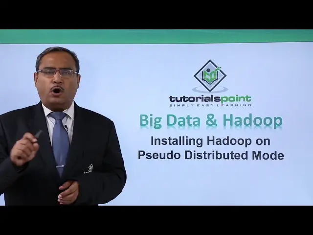 Video thumbnail for Installing Hadoop on Pseudo Distributed Mode
