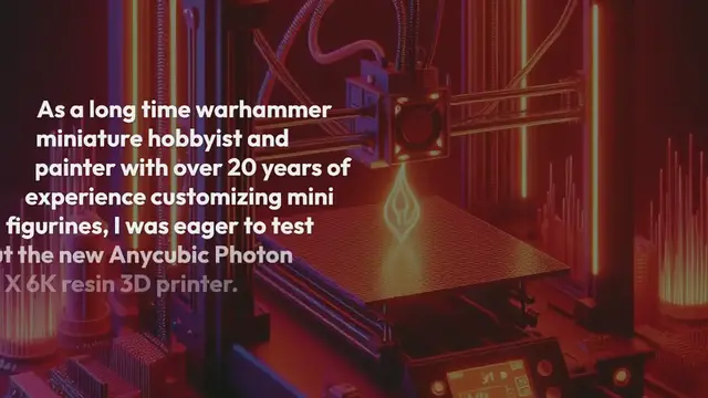 Video thumbnail for Anycubic Photon Mono X 6Ks Review for Miniatures