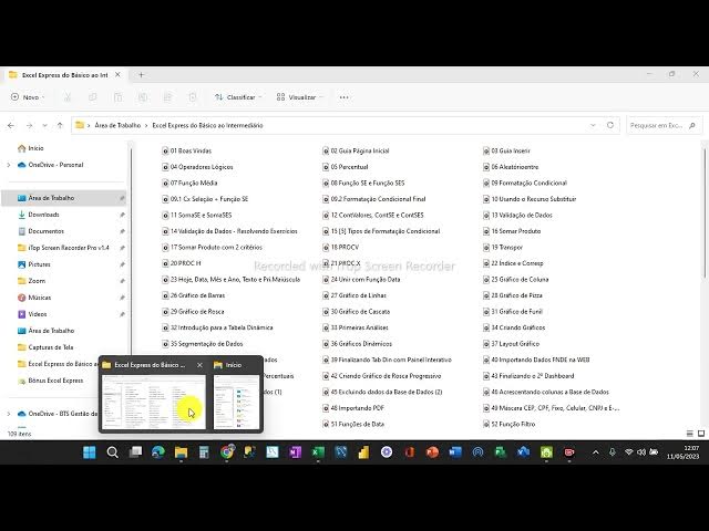 Video thumbnail for Esclarecimentos - Finalizando 1ª Fase do Curso Excel Express Basic