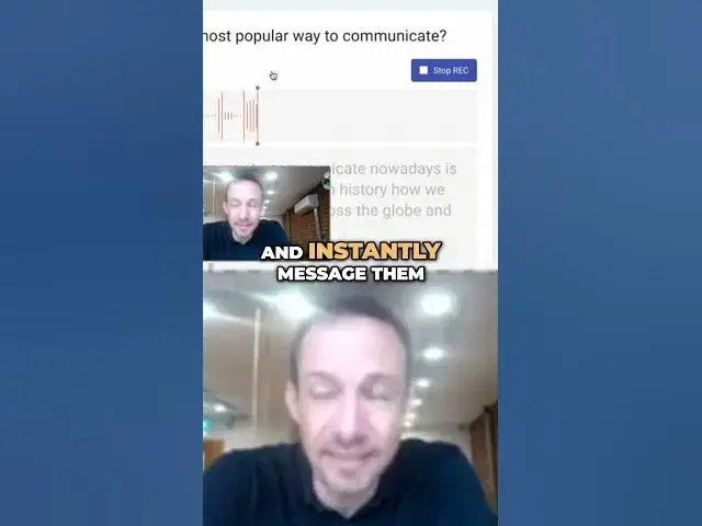 Video thumbnail for IELTS Speaking Question: Social media as a form of communication?