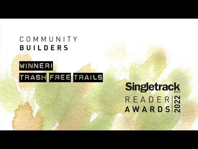 Video thumbnail for Singletrack Reader Awards - Community Builders Award Winner: Trash Free Trails