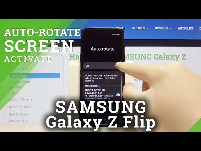 'Video thumbnail for How to Auto Rotate Screen on Samsung Galaxy Z Flip – Enable Auto Rotation'