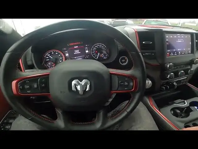 Video thumbnail for How to Find AUX Jack in Dodge RAM REBEL 1500 II ( 2019 - now ) - Connect Smartphone via AUX