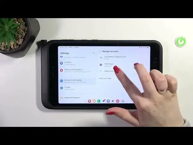 'Video thumbnail for How to Add or Remove Google Account on SAMSUNG Galaxy Tab Active5'