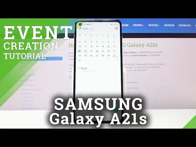 'Video thumbnail for How to Add Event to Calendar in SAMSUNG Galaxy A21s – Add Calendar Notifications'