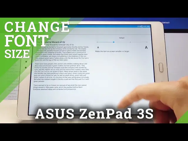'Video thumbnail for How to Change Font Size in ASUS Zenpad 3s – Adjust Font Look'