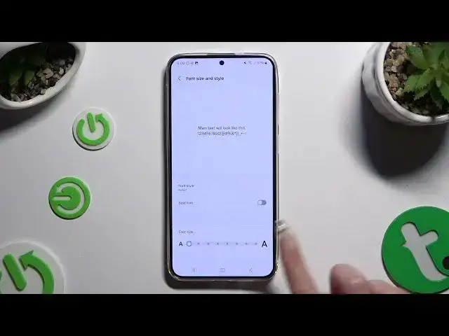 'Video thumbnail for How to Change Font Size on SAMSUNG Galaxy S24+'