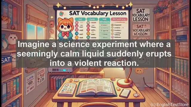 Video thumbnail for 5000 Must Know SAT Vocabulary - SAT Vocab: Mastering the Word 'Volatile'