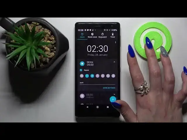 Video thumbnail for How to Set Up Alarm Clock on SONY Xperia XZ2