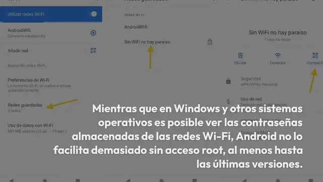 Video thumbnail for Cómo ver las contraseñas Wi-Fi guardadas en Android sin root
