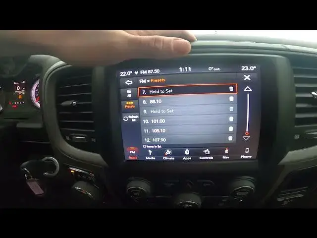Video thumbnail for How to Manage Radio Presets in Dodge RAM 1500 II ( 2019 - now )