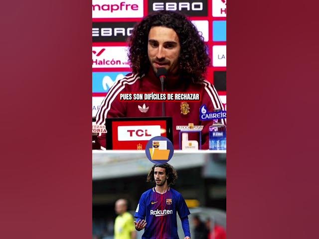 Video thumbnail for 🤯 Cucurella no le cierra la puerta al Barça: “Es difícil de rechazar. Me lo tendría que plantear”