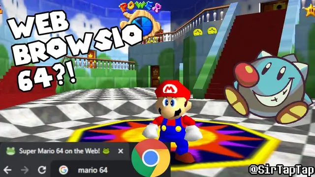 Video thumbnail for Let's Play Super Mario 64 ...in a Web Browser?! (no emulation!)