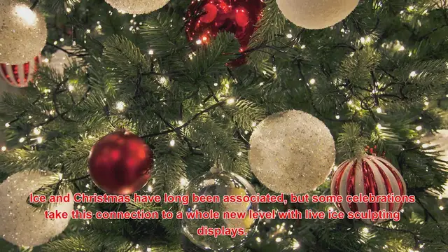 Video thumbnail for How Do People Celebrate Christmas With Live Ice Sculpting Displays?