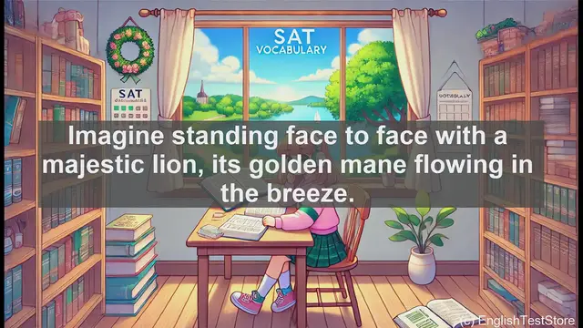 Video thumbnail for 5000 Must Know SAT Vocabulary - SAT Vocabulary: Leonine - Unleash the Power of Lion-Like Language