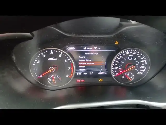Video thumbnail for How to Manage Service Intervals in Kia Stinger ( 2017 – now ) | Reset Service Info to Defaults