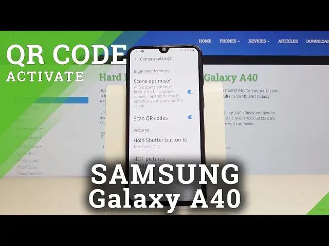 Video thumbnail for Samsung Galaxy A40 Activate QR Codes Scan